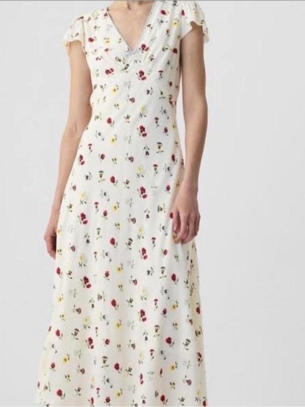 Doen x Gap floral midi dress